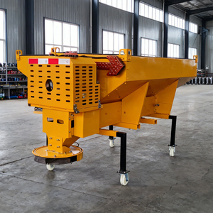 Tailgate Mounted Truck Salt Spreader 1m Capacity <b>Gasoline</b>/Electric Engine for Pickup Winter Road Maintenance - Product Image 1