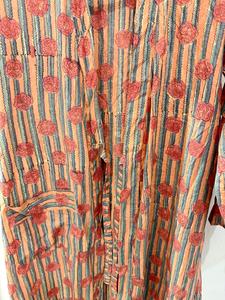 Vestido de Verano de Algodón Estampado Floral de Estilo Occidental Indio para Mujer, Largo Midi, Decoración de Cintura Tejida, Vestidos Lavables - Product Image 5