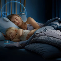 Casque de santé intelligent sans fil Conduction osseuse Oreiller Haut-parleur Machine à bruit blanc Aide à l'insomnie Supporte la lecture de cartes TF pour