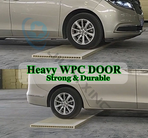 Jiuyixing Waterproof Soundproof Wood Grain Surface Decoration WPC <strong>Hollow</strong> <strong>Core</strong> <strong>Door</strong> for Wholesalers - Product Image 5