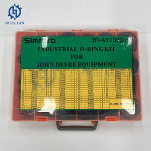 335pcs at130208 JD-AT130208 חלקי מכונות בנייה תיקון ערכת חלק חותם ערכת-o-טבעת עם 67 מידות - Product Image 6