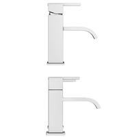 Robinetterie de salle de bain en laiton chromé, mitigeur monocommande pour lavabo, robinet chromé, ensemble de robinets standard britanniques