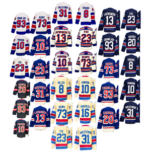 Maillot de hockey des <span class=keywords><strong>New</strong></span> York Rangers pour l'hiver 2026, 23 Adam Fox, 31 Igor Shesterkin, 73 Matt Rempe, 10 Artemi Panarin, 16 Vincent Trocheck - Product Image 1