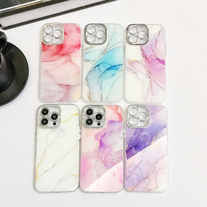 Funda de Teléfono Móvil con Diseño de Mármol IMD Electrochapado, Disponible para iPhone 16E 15 14 <span class=keywords><strong>Pro</strong></span> Max, Funda de Lujo para <span class=keywords><strong>Samsung</strong></span> Serie S25 S24 - Product Image 3