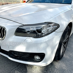 Décorations de phares de voiture, yeux de phare, sourcils de phare, garnitures de phare pour BMW Série 5 F10 F11 2015-2017, accessoires de voiture - Product Image 3