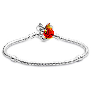 Pulsera de Plata de Ley 925 con Circones Ortodoxos, Diseño de Hueso de Serpiente, Corona, Amor, Botón Azul y Flor, Joyería de Moda para Mujer 2025 - Product Image 2