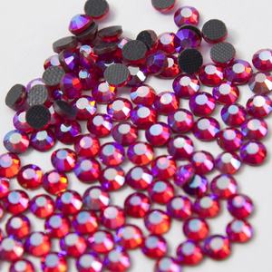 Pierre de strass de haute qualité, couleur <span class=keywords><strong>orange</strong></span>, SS16, pierre DMC, coupe à la machine, non thermocollante, dos plat, pour nail art - Product Image 2