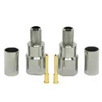 Connecteur coaxial RF mâle FME 50 ohms pour câbles RG316, RG174, RG58, LMR195, RG223, RG142, LMR240, H155, RG59, LMR300, 5DFB, RG6, LMR400