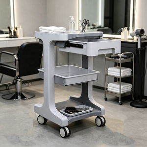 Beauty Trolley Salon Rolling Cart Moveable Esthetician Machine Cart with Tray Mobile Cart for Spa and Salon - Product Image 3
