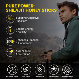 原装蜂蜜Shilajit棒自然批发喜马拉雅Shilajit蜂蜜包能量饮料纯Shilajit蜂蜜棒 - Product Image 4