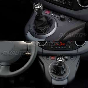 Pomo de Palanca de Cambios de 5 Velocidades para Citroën Berlingo III y Peugeot Partner, Funda de Piel Sintética para Palanca de Cambios - Product Image 3