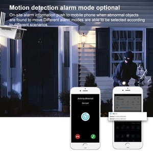 Góc rộng giám sát <span class=keywords><strong>GSM</strong></span> năng lượng mặt trời an ninh 4G IP Camera CCTV Hệ thống camera không dây HD Camera Ngoài Trời ứng dụng không dây - Product Image 3