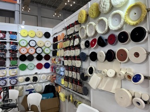 5 pouces laine tampons de polissage voiture détaillant 100% laine naturelle peinture meulage disque de polissage éponge Premium laine mélange tampon - Product Image 6