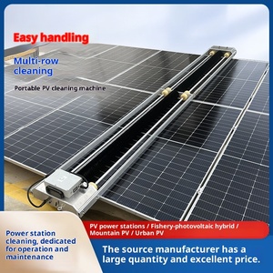 หุ่นยนต์ทำความสะอาดแผงโซลาร์เซลล์ระบบล้างน้ำอัตโนมัติทำในเจียงซู - Product Image 2