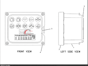 198-9749 252-4501 569-8638 450-2430 Controle GP-ENGINE Monitoring Voor: Rups 3126,3412, 3508, 3512, 3516, C32, C7,C9 - Product Image 3