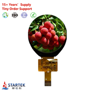 Écran LCD rond transflectif TFT SPI de 1,45 à 1,5 pouce, lisible en plein soleil, résolution 360*360, 40 nits