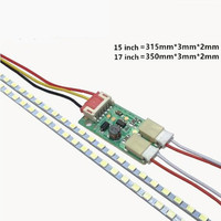 15 17 pouces 19 pouces 22 pouces 24 pouces grand écran universel barre lumineuse LED tube d'affichage LCD à LED kit de rétroéclairage