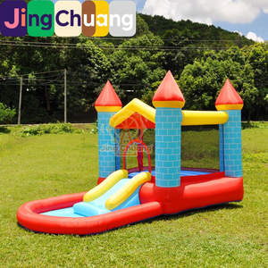 Château gonflable intérieur pour enfants, petit château gonflable, trampoline domestique, trampoline extérieur, <span class=keywords><strong>mini</strong></span> toboggan jouet - Product Image 1