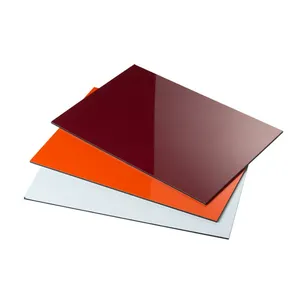 Alumetal 3mm 4mm Alucobond with Aluminium Composite Panel Price List 4ft x 8ft 3003 ACP Sheets Board factory price