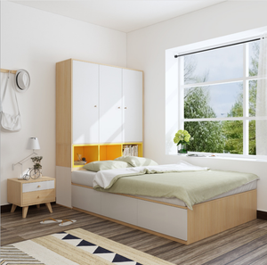 New Design Tatami <strong>Bed</strong> Wardrobe One Bedroom <strong>Single</strong> Child High Box <strong>Storage</strong> <strong>Bed</strong> - Product Image 2