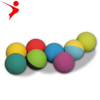 Matériau en caoutchouc personnalisé de haute qualité Taille officielle 6cm Vente chaude Balle de squash personnalisée