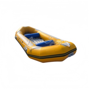 Grand bateau pneumatique gonflable en PVC, stable, pour la pêche, 8 personnes, utilisation en rivière - Product Image 1