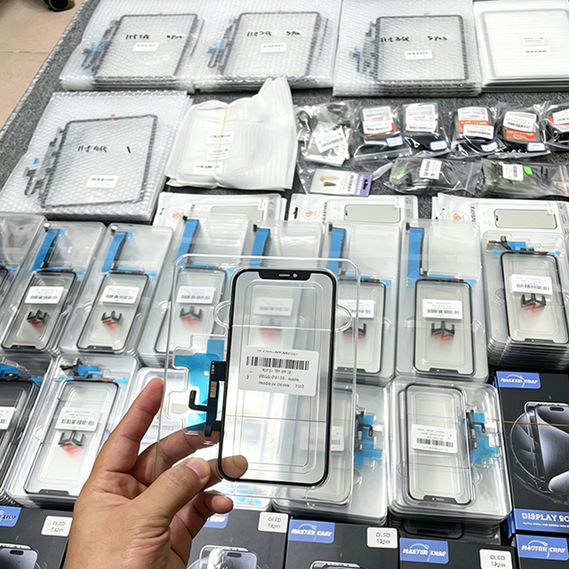 Touch Glass Digitizer Without IC With OCA for iPhone 11 12 13 14 15Max LCD Display Screen Panel Replacement Phone Repair Parts