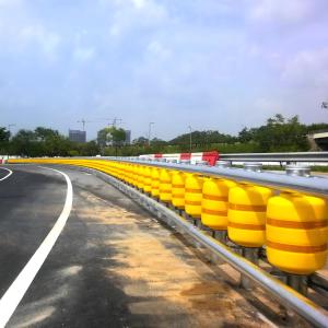 Manufacturer Customizes EVA Rotating Bucket <strong>Guardrail</strong> for Highway Tunnel Entrances with a New Type of Rolling Bucket <strong>Guardrail</strong> - Product Image 6