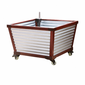 Kit per Aiuole in Metallo per Ortaggi e <span class=keywords><strong>Fiori</strong></span>, Contenitori da Giardino per Esterni - Product Image 1