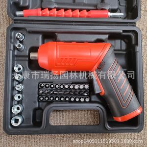 Ensemble de tournevis électriques, batterie lithium-ion 12V, mini perceuse 900 tr/min pour usage bricolage - Product Image 2