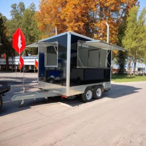 Di động thức ăn nhanh phục vụ Trailer đầy đủ trang bị cà phê Thanh kem xe tải thực phẩm đầy đủ trang bị Nhà hàng để bán USA - Product Image 5