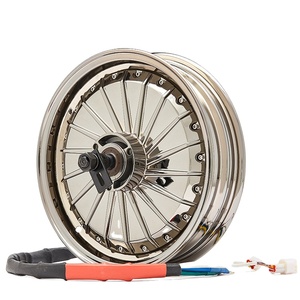 Motor de buje para motocicleta sin escobillas, impermeable, de alta potencia, 72V, 13 pulgadas, YM-HY-136000, venta al por mayor, con alto rendimiento de potencia - Product Image 2