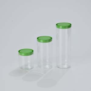 Frascos de Plástico <span class=keywords><strong>PET</strong></span> Vazios para Armazenamento de Alimentos 30ml-1000ml com Tampas - Product Image 2