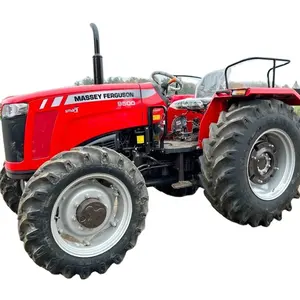 Traktor pertanian 80HP 40HP, traktor penggerak roda pertanian Massey Ferguson