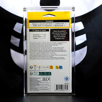 Boîte en acrylique transparente TCG en promotion pour jeu de cartes One Piece TCG Starter Deck – Boîte en acrylique avec couvercle magnétique robuste (acrylique uniquement)