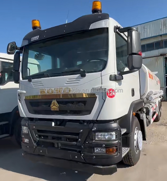 Подержанный грузовик HOWO разбрызгиватель 6x4 20 м3 высокого давления Sinotruck HOWO водяная Автоцистерна разбрызгиватель 6x4 для строительства