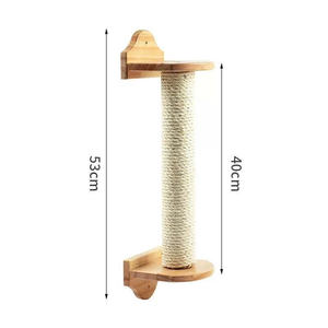 Rascador para Gatos Vietnam Sostenible, Montado en la Pared, Ahorra Espacio, Juguetes para Mascotas / Rascador Moderno / Minimalista - Product Image 3