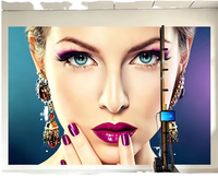 Nueva Impresora de Pared UV 3D Automática con Tinta Fluorescente DX7 - Máquina de Pintura de Pared con Fondo Fluorescente Multimaterial a Gran Escala