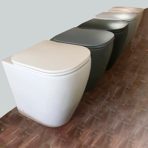Inodoro portátil Onyx bidé sin borde, con asiento Duofix, drenaje <span class=keywords><strong>horizontal</strong></span> y montaje a pared. - Product Image 2