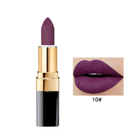 Rouge à lèvres mat velours de luxe, tube noir personnalisé, rouge à lèvres longue tenue, OEM, gloss à lèvres hautement pigmenté, maquillage vegan, gloss crémeux