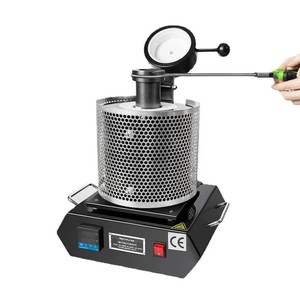Cdm 1kg 2kg 3kg nhỏ vàng bạc đồng cảm ứng Nấu chảy lò Kit nóng chảy công cụ làm đồ trang sức - Product Image 2