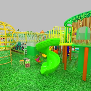 Equipo de Juegos para Interiores con Temática Forestal, Área de Juegos para Niños, Material PP, Solución Integral para Proyectos - Product Image 5