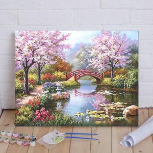 Personalizzabile 40x50cm pittura digitale DIY pittura ad olio su tela acrilica pittura a olio con numeri - Product Image 4