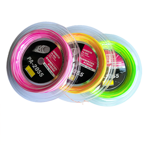 Cuerda de repuesto para raqueta de Bádminton de varios colores, cuerda de Bádminton de alta elasticidad duradera de 200m de largo, cuerda de nailon de 0,7mm. - Product Image 4