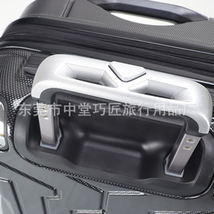 Maleta de viaje de calidad de exportación de 20 pulgadas con 4 ruedas, ligera, con cerradura, juego de equipaje de color sólido para viajes de ocio. - Product Image 3