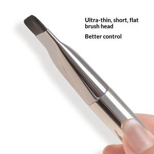 Nouvelle <span class=keywords><strong>Brosse</strong></span> de Teint Wake en Fibres Synthétiques, Tête Plate Droite, Sans Raccords, Sans Absorption de Poudre, pour un Fini Peau Nue, Correcteur Doux - Product Image 5