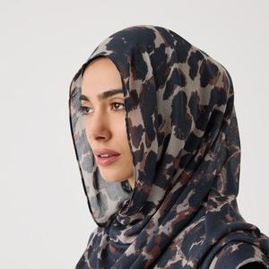 Hiyab Modal Estampado para Mujer, Elegante y Modesto, Transpirable para las 4 Estaciones, con Logotipo Personalizado, el Más Vendido del 2026 - Product Image 1