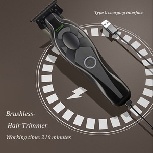 Kit Combinado Profesional <span class=keywords><strong>de</strong></span> Máquina Cortapelos y Perfiladora <span class=keywords><strong>para</strong></span> Hombres con Cuchilla en T <span class=keywords><strong>de</strong></span> Ajuste Cero y Motor BLDC <span class=keywords><strong>de</strong></span> Fabricante OEM <span class=keywords><strong>para</strong></span> Barberos - Product Image 6