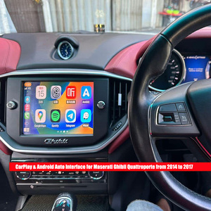 <span class=keywords><strong>OEM</strong></span> Carplay nâng cấp <span class=keywords><strong>Android</strong></span> mô-đun tự động cho MASERATI Ghibli quattroporte 2014-2016 đảo ngược máy ảnh giải mã - Product Image 1