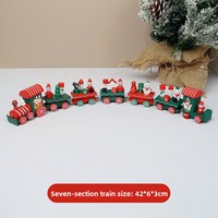 Nouvelle Arrivée Train de Noël Décorations pour la Journée des Enfants Ornements de train Aménagement de scène de fenêtre de salon Cadeau festif